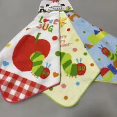 ループ付きタオル　はらぺこあおむし