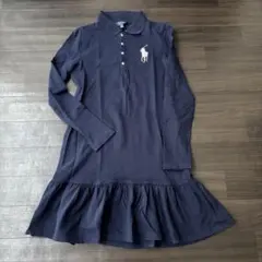 Polo Ralph Lauren ネイビー ワンピース L/G