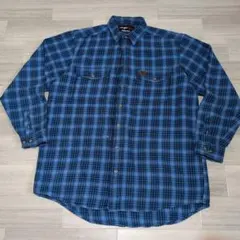Wrangler シャツジャケット チェック フリーサイズ