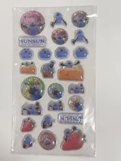 正規品うるちゅるポップシール　シール　ステッカー　パペットスンスン