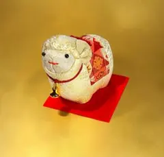 干支 置物 羊 夢 ちりめん細工 和雑貨 干支 置物 羊 夢 ちりめん細工 和雑貨 - メルカリ