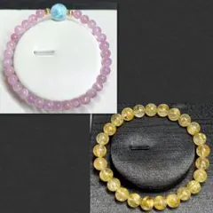 ☆Ree☆様リクエスト2点まとめ商品　天然石　ルチル　クンツァイト　ラリマー