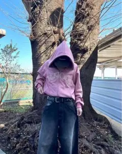 elev エレヴ ストリートパーカー ピンク (M) ユニセックス 新品未使用