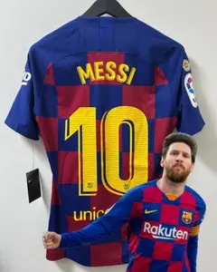 メッシ　ユニフォーム　バルセロナ　選手支給品　ラリーガ　19/20（H）