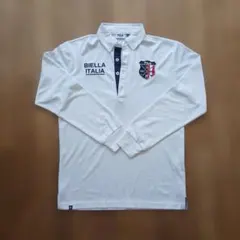FILA ゴルフ ポロシャツ 長袖 M 白 メンズのサムネイル