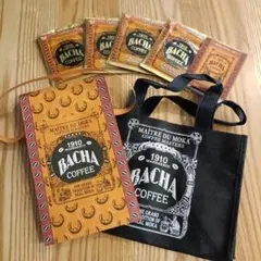 【即購入OK】バチャコーヒー 4包＋紙袋＋エコバッグ付シンガポールモーニング銀座