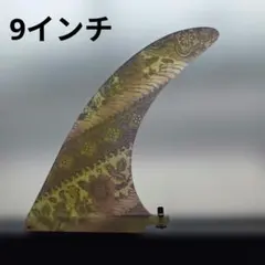 9インチ オールラウンド　センターフィン　ロングボード　アートグラス仕様 アートグラス仕様 8インチ センターフィン ロングボード ミッド