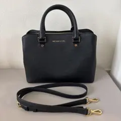 MICHAEL KORS 2WAY ショルダーバッグ ブラック