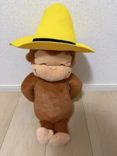 おさるのジョージ　ぬいぐるみ 黄色い帽子