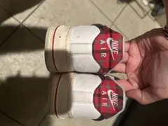 NIKE AIR FORCE 1 チェック柄 スニーカー