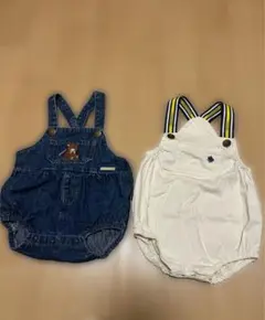 POLO futafuta サロペット デニム 70