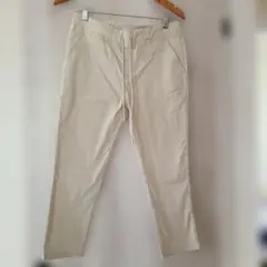 ベージュ イージーパンツ カジュアルパンツ