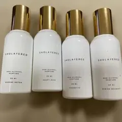 SHOLAYERED ノンアルコールパフューム 50ml 4本セットのサムネイル