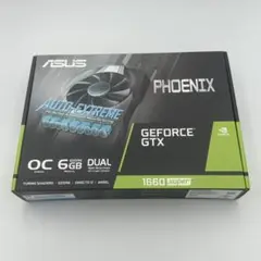 未使用 ASUS グラフィックボード PH-GTX1660S-O6G グラボ