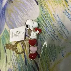 新品　スヌーピー　バッグキークリップのサムネイル