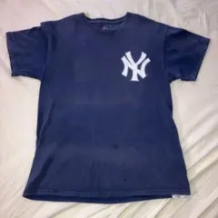90s MLB Majestic Tシャツ ニューヨークヤンキース McCann