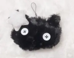 黒猫のキーホルダー ハンドメイド