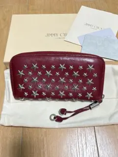 MIU MIU ミュウミュウ 長財布 スタッズ レザー 赤 レッド ロゴ Y2K MIU MIU ミュウミュウ 長財布 スタッズ レザー 赤 レッド ロゴ Y2K