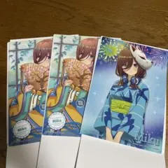 三玖　クリアポスター