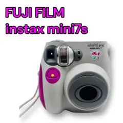 FUJIFILM instax mini7Sチェキ ピンク