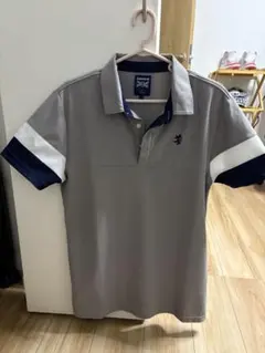 Admiral ゴルフ ポロシャツ グレー/ネイビー