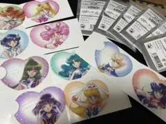 セーラームーン ローソンコラボ　ハートクリアカード　10種　コンプ