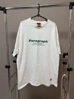 Paragraph Tシャツ ホワイト グリーンのサムネイル