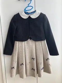 プティマイン　卒園式　入学式　フォーマルワンピース　120