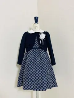 7103. 【極美品】CHOPIN フォーマル 花柄ワンピース 3点セット