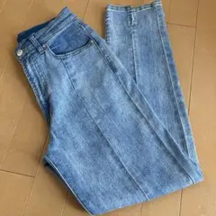 Re:EDIT リエディ　センタースリットリサイクルデニム