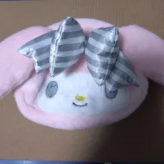 未使用 マイメロディ フェイス型ポーチ