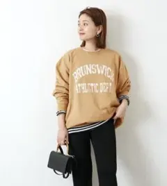 JOURNAL STANDARDフェードロゴスウェット