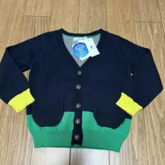 【新品タグ付】グローバルワーク　洗えるニットカーディガン　90〜100