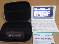 CASIO EX-word 電子辞書 水色　XD -SX4800　ケース付き