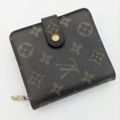 Louis Vuitton ルイヴィトンモノグラム 二つ折りコンパクトウォレット