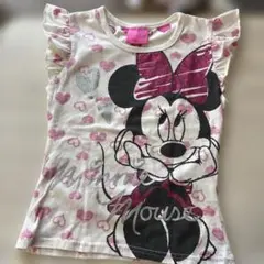 Disney ミニーマウス Tシャツ 130