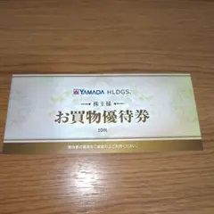 ヤマダ電機 お買物優待券　10枚