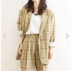 正規品　TODAYFUL チェックジャケット　36 TODAYFUL】 check over jacket 36 - メルカリ