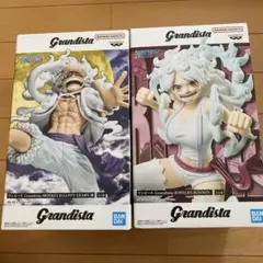 ワンピース Grandista フィギュア 2点セット ルフィ ボニーのサムネイル
