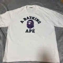 A BATHING APE Tシャツ ホワイト Lサイズのサムネイル