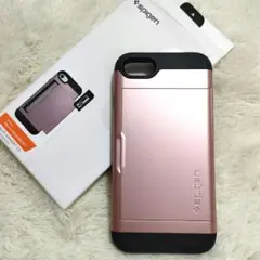 iPhone7/8/SE Spigen シュピゲン ケース スリム ピンク