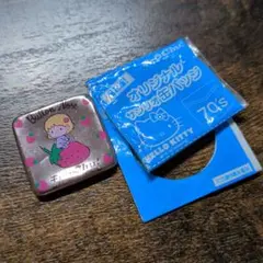 サンリオ レトロ　Button Nose ボタンノーズ　トランプ　1985年製 サンリオ Button Nose ボタンノーズ 缶バッジ 2セット - メルカリ