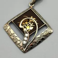 伝統美溢れる肥後象嵌のペンダントネックレス