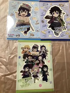 鬼滅の刃　クリアファイル　ガスト　3枚セット