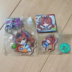 よわよわ先生 かぴばらくじ アクリルスタンド 雪下祐樹 キーホルダー缶