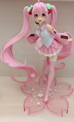 桜ミク フィギュア 描き下ろしイラストver.