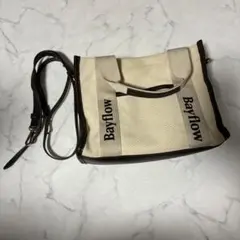Bayflow ショルダーバッグ 2way キャンパス生地