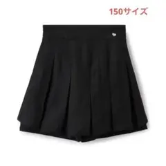 メゾピアノ新品新作タグ付きラメツイードタックフレアショートパンツ 