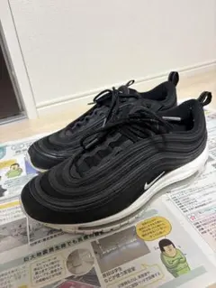 未使用に近い】NIKE AIR MAX 97 ブラック ブルー ネイビー - メルカリ