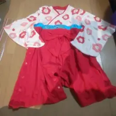 袴風ロンパース